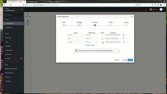 How to install Gluster on Ovirt смотреть онлайн