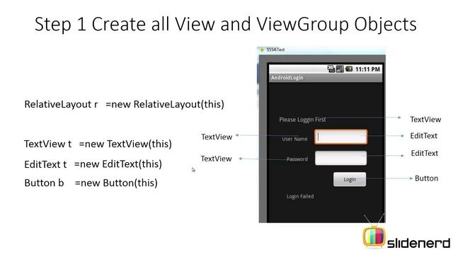 57 Android Relative Layout in Java Android User Interface Tutorial HD смотреть онлайн