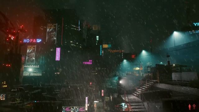 Шум дождя для хорошего сна. Cyberpunk 2077 смотреть онлайн
