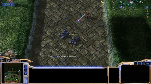 Starcraft 2 - (ARCADE) 374 - Mines and Magic - Necromancer Builder смотреть онлайн