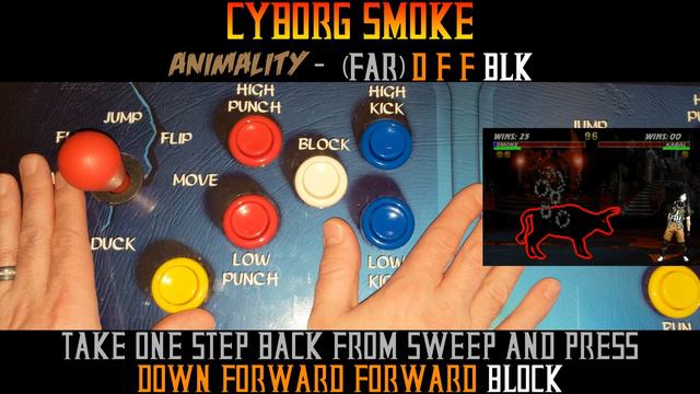 Ultimate Mortal Kombat 3 - Cyborg Smoke - Animality смотреть онлайн