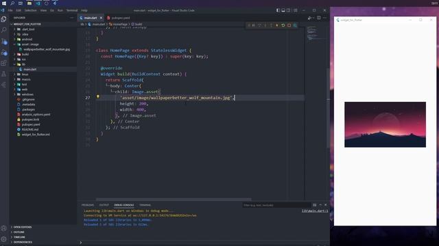 Image.asset - Widget for Flutter смотреть онлайн