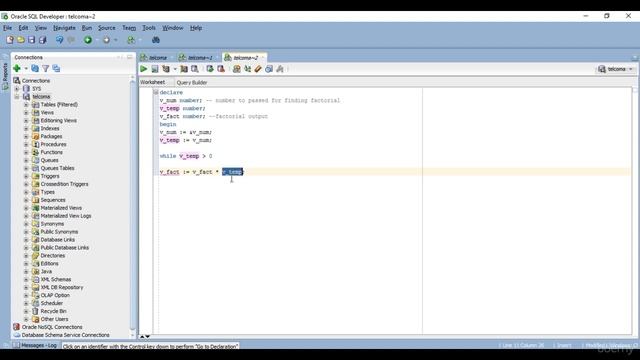 How to find out Factorial Number in PLSQL - PLSQL in Depth A Comprehensive Guide смотреть онлайн
