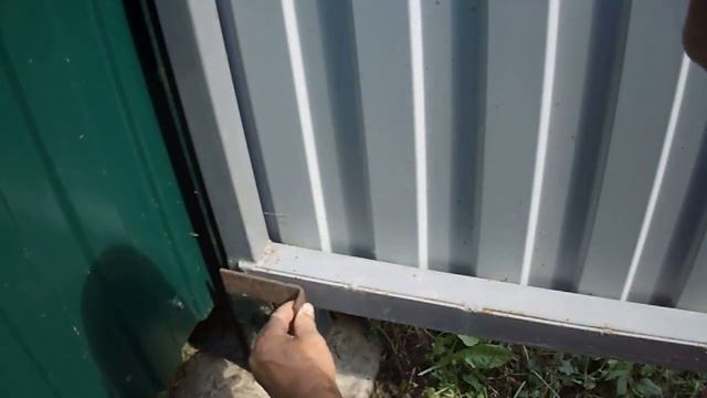 Простейшие откатные ворота (дополнение) смотреть онлайн