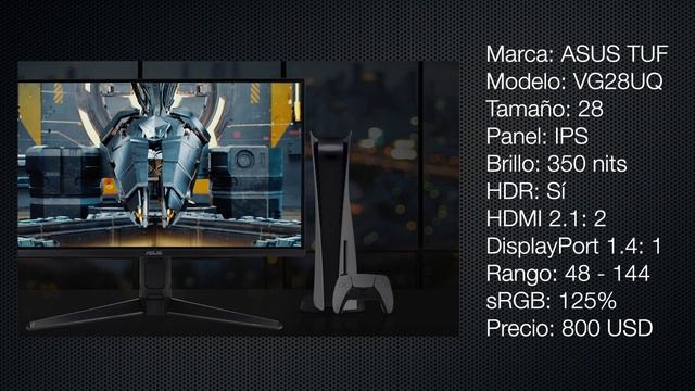 Monitores 4K 144 Hz para Consolas (XBOX SERIES X & PS5) HDMI 2.1 смотреть онлайн
