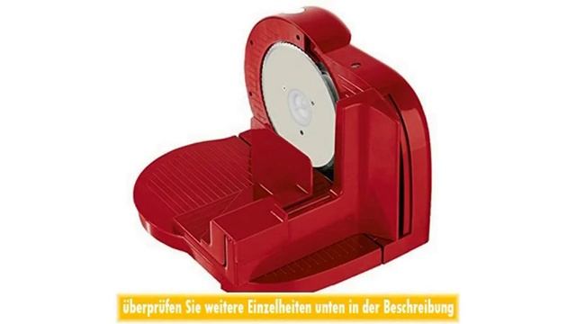 TV Unser Original 09064 gourmetmaxx Allesschneider Pro rot fr Linkshnder смотреть онлайн