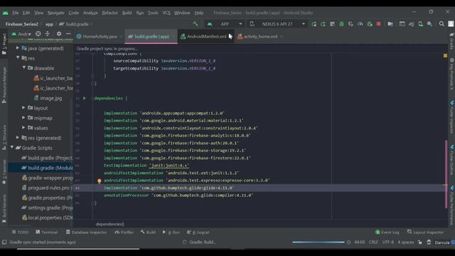 How to upload and retrieve image from firebase storage for beginners || Firebase tutorial || Part 7 смотреть онлайн