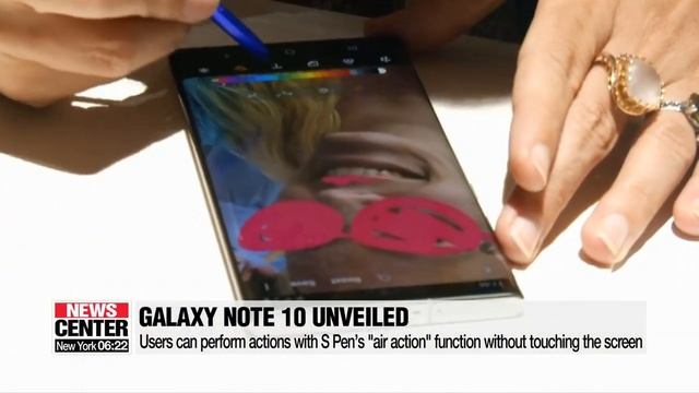 Samsung Electronics unveils Galaxy Note 10, souped-up Note 10 Plus смотреть онлайн