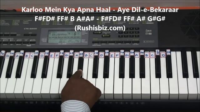 Pehla Nasha - Piano Tutorials - Jo Jeeta Wohi Sikandar | 1200 Songs BOOK/PDF @399/- 7013658813 смотреть онлайн