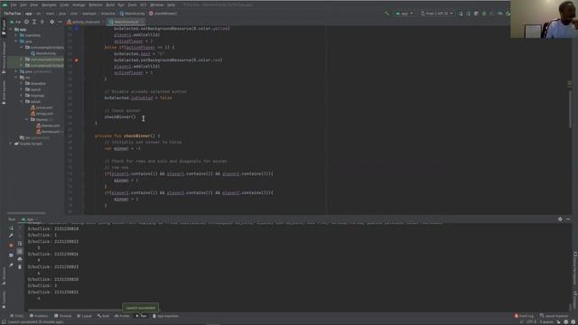 tictactoe game in android studio смотреть онлайн