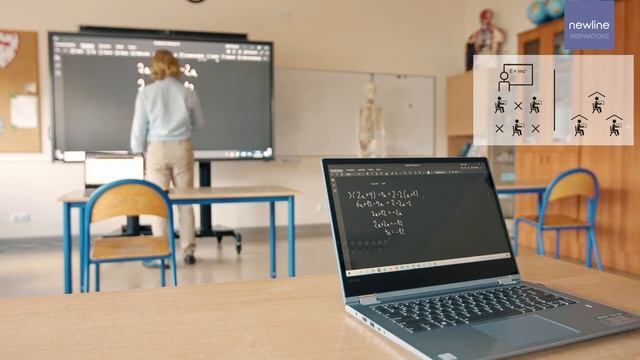 Интерактивные дисплеи Newline для традиционного, совмещенного и дистанционного образования