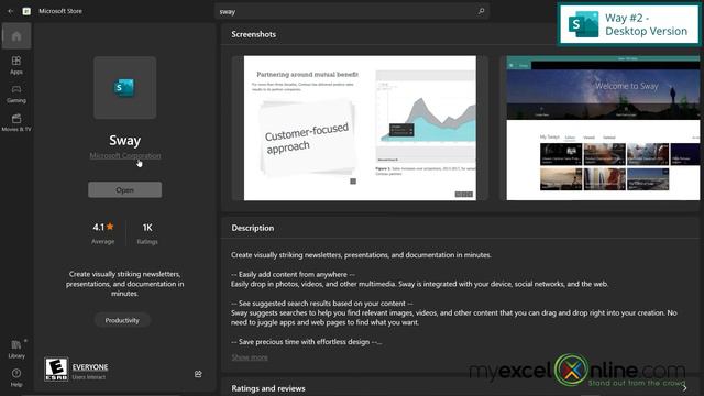 How to Get Microsoft Sway for FREE смотреть онлайн