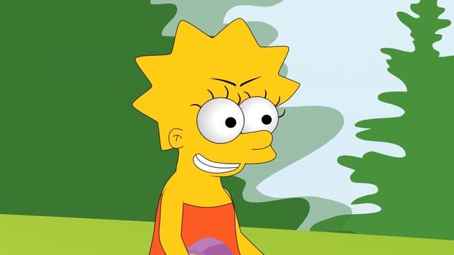 THE SIMPSONS ♨ Learn colors with Sticky Tape ♨ Funny Lisa Simpson Prank ♨ Cartoon Movies смотреть онлайн