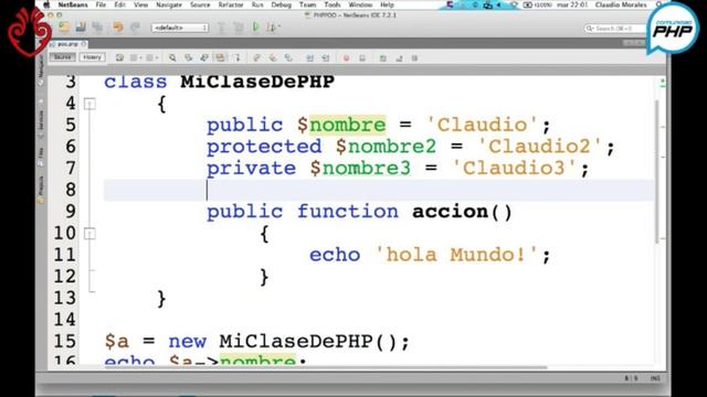 Taller de PHP con POO 1er Parte смотреть онлайн