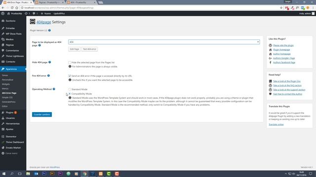 Cómo personalizar la página de ERROR 404 en WordPress смотреть онлайн