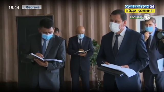 Шавкат Мирзиёев ознакомился со строительными проектами в Фергане смотреть онлайн