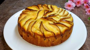 Простой пирог с яблоками. Без масла! ? Нежный и воздушный пирог к чаю!