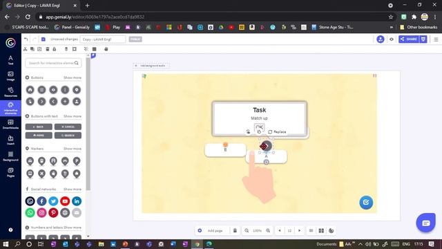 LAVAR - interaction between Learningapps and Genially (S'cape tools for Genial.ly) смотреть онлайн