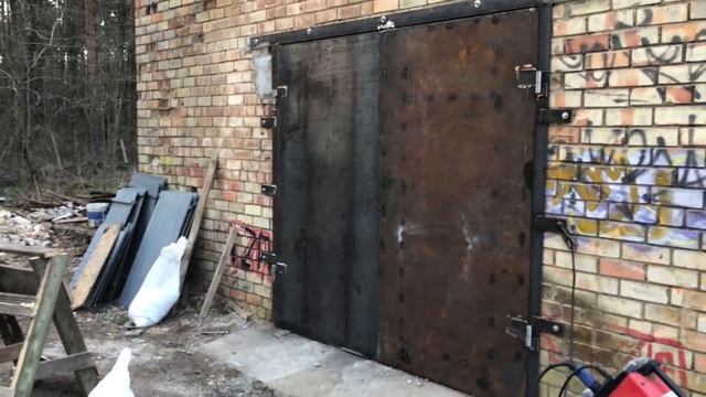 Увеличение проема и замена ворот смотреть онлайн