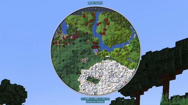 BEST MINIMAP for Minecraft? (Journey Map vs Xaero's Minimap) смотреть онлайн