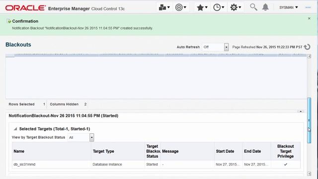 Notification Blackout with Oracle Enterprise Manager смотреть онлайн
