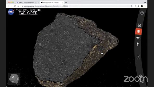 Virtual tour of NASA’s Meteorite Lab + Astromaterials 3D смотреть онлайн