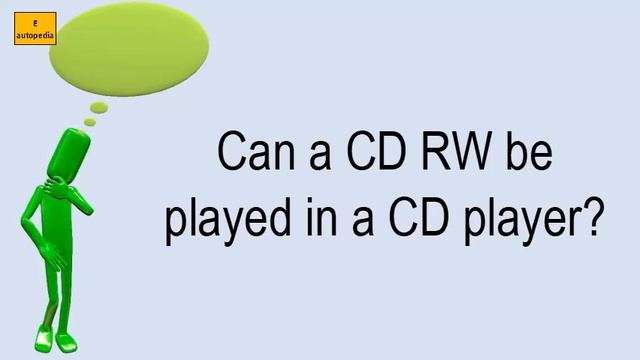 Can A CD RW Be Played In A CD Player? смотреть онлайн