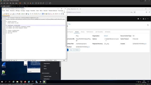 First playbook windows clients with AWX смотреть онлайн