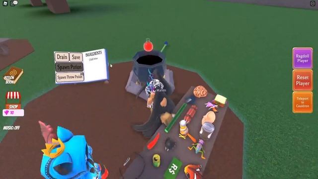 НОВЫЕ РЕЦЕПТЫ + ОБЗОР NPC ОБНОВЛЕНИЯ В Wacky Wizards | Роблокс смотреть онлайн