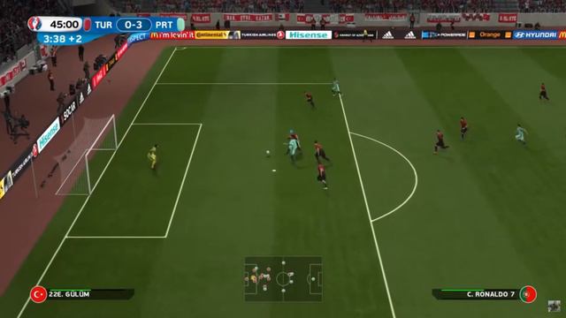 PES 16 # 6 [EURO 2016] 八強對土耳其 смотреть онлайн
