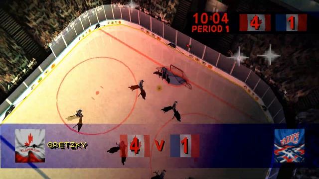 Actua Ice Hockey (PSX) – Gameplay [4K60FPS] смотреть онлайн
