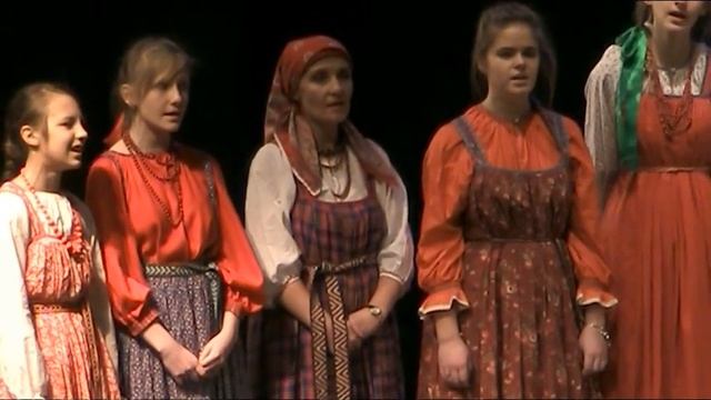 Духовные пения фольклорного ансамбля ВЕЧЁРА г.Клайпеда, 3.01.2016. смотреть онлайн