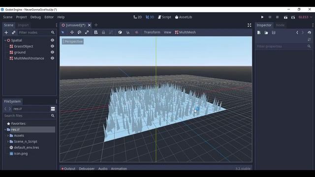Simple Grass in Godot [in 1 Minute] | #chibituts смотреть онлайн