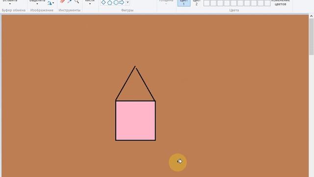 рисуем в графическои редакторе Paint смотреть онлайн