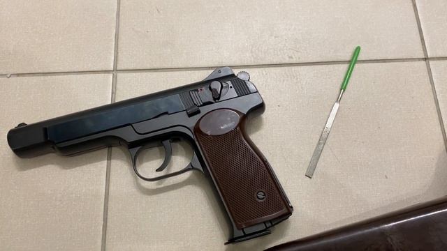 Доработка кобуры АПС для Gletcher APS