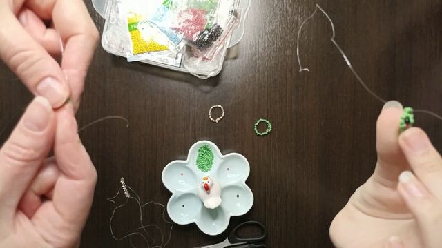 Кольцо-лягушка из бисера (тик-ток) смотреть онлайн