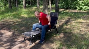 Карповое кресло Кедр с подставкой для ног