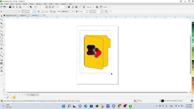 CARA MEMBUAT ICON FOLDER SENDIRI DENGAN CORELDRAW - MAKE ICON FOLDER FOR PC OR LAPTOP смотреть онлайн