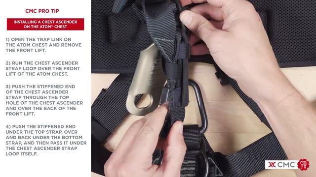 Installing a Chest Ascender on the ATOM™ Chest // CMC Pro Tip смотреть онлайн