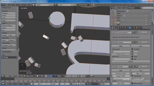 Dynamic glass titling in Blender tutorial смотреть онлайн