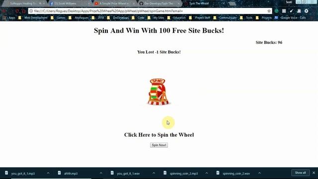 Prize Wheel App Built With #Javascript (Spin To Win!) смотреть онлайн