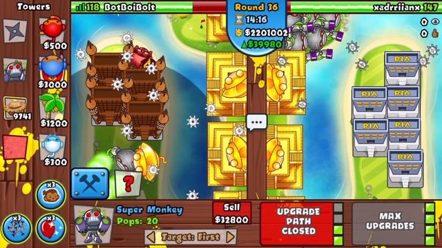 meet the BEST late game strategy ever... (Bloons TD Battles) смотреть онлайн