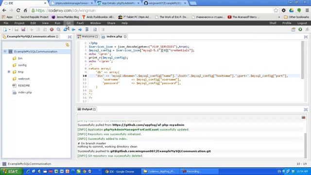 How to use Codenvy and GitHub together. смотреть онлайн
