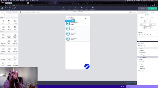 Mevi's Component Factory - Messaging App - part 1 смотреть онлайн