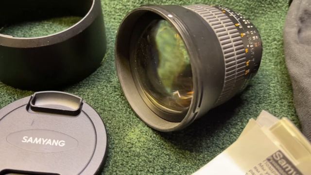 Samyang 85mm f/1.4 AS IF UMC AE Nikon F смотреть онлайн