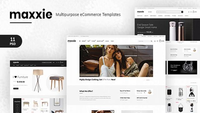 Maxxie - Multipurpose eCommerce PSD Template | Themeforest Website Templates and Themes смотреть онлайн