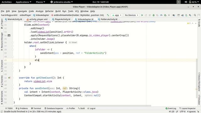 24.Play A Specific Video on Click | ExoPlayer Android Studio Kotlin смотреть онлайн