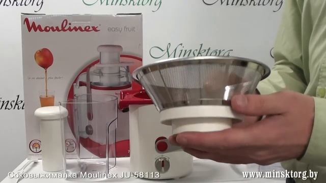 Соковыжималка MOULINEX JU 5811 3E смотреть онлайн