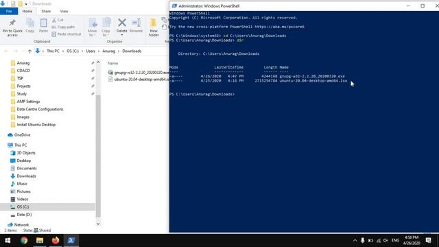 Verify Ubuntu ISO file on Windows - Ubuntu Installation Tutorial # 02 смотреть онлайн