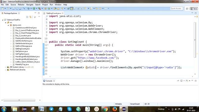 Selenium Training # 14 | How to count the number of images/Links/Radio Button/Check Box in Selenium смотреть онлайн